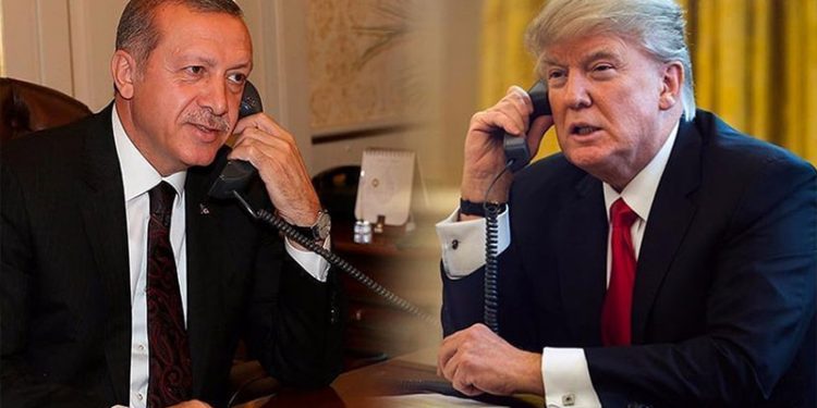 ترامب وأردوغان يبحثان التطورات في شرق المتوسط