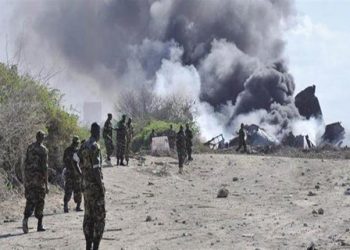 تحطم طائرة شحن في جنوب السودان (صور)