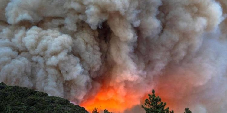 إجلاء الآلاف في كاليفورنيا بسبب حرائق الغابات