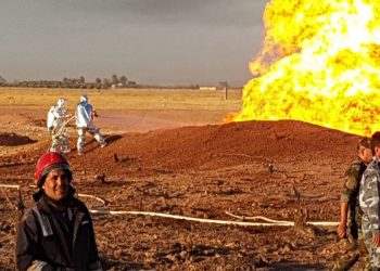 انقطاع الكهرباء في عموم سوريا وانفجار هائل بخط غاز (فيديو)