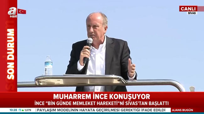 إعلام أردوغان ينقل تصريحات محرم إنجه على الهواء مباشرة!