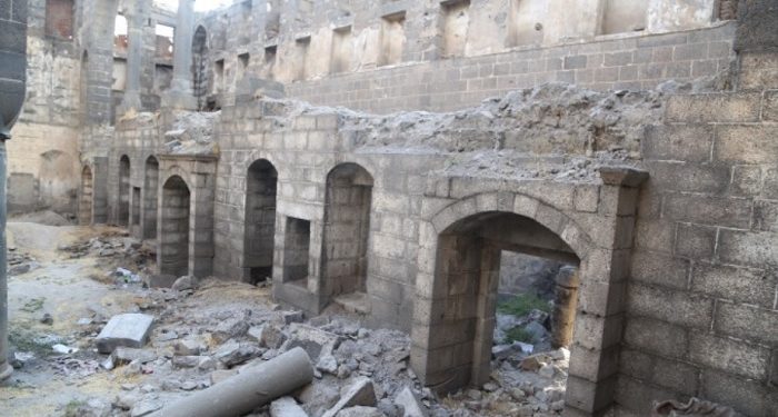 تركيا.. سرقة أحجار كنيسة سورب سركيس بمدينة دياربكر!