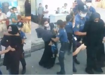 تركيا.. الشرطة تمارس العنف على نساء محجبات!