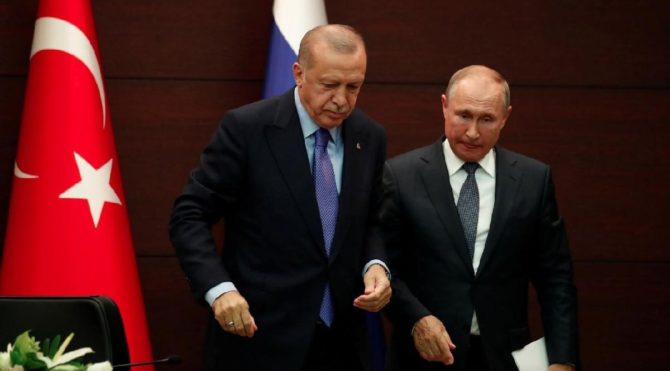 بلومبرج: أردوغان لم يستوعب رسالة بوتين!