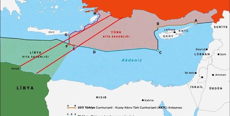 حقيقة تسجيل تركيا اتفاقية “الحدود البحرية” مع ليبيا بالأمم المتحدة