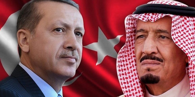 أردوغان يتلقى اتصالًا من العاهل السعودي الملك سلمان