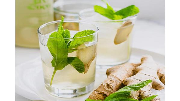 فوائد مشروب الزنجبيل مع النعناع