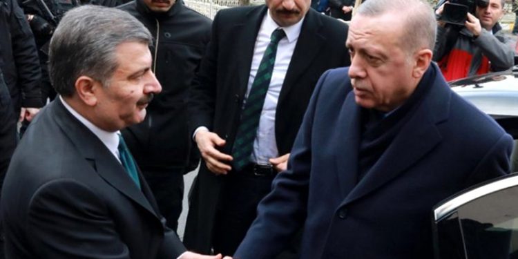 شكوى جنائية ضد أردوغان ووزير الصحة