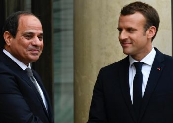 مفاوضات مشتركة بين السيسي وماكرون في الإليزيه