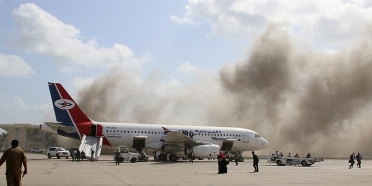 ارتفاع حصيلة ضحايا هجوم مطار عدن