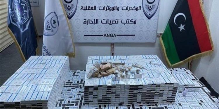 ليبيا تعلن ضبط مخدرات قادمة من تركيا