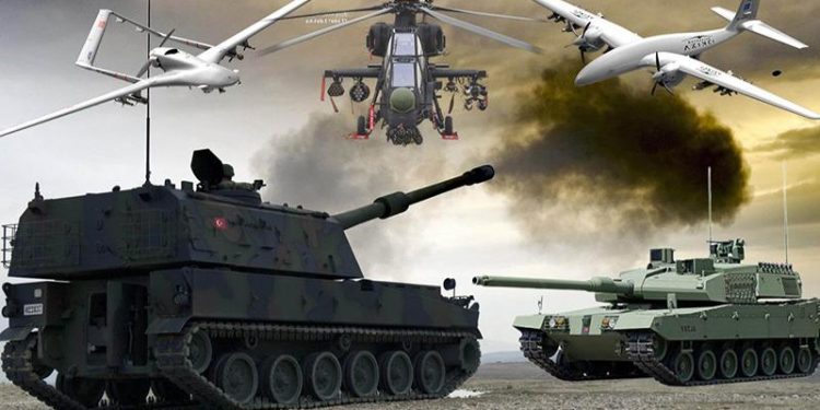 انخفاض صادرات الصناعات الدفاعية التركية