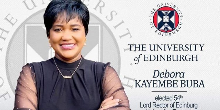 لاجئة من الكونغو تتولي رئاسة جامعة إدنبره التاريخية