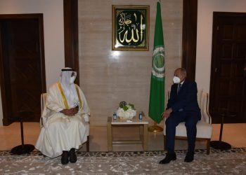 أبو الغيط يستقبل الأمين العام لمجلس التعاون الخليجي