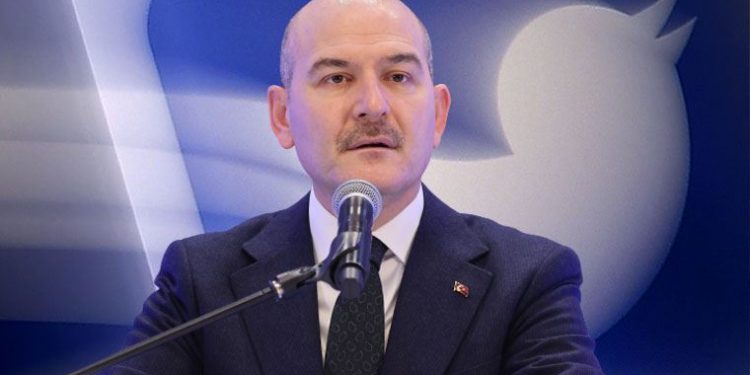 مجددًا.. تويتر يضع تحذيرًا على تغريدات وزير داخلية تركيا