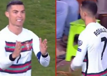 رونالدو يعود لجنونه.. غادر الملعب قبل انتهاء المباراة