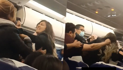فيديو.. مشاجرة على الطائرة تأخر إقلاع رحلة تونسية إلى تركيا