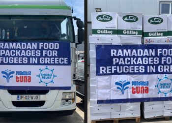 حركة الخدمة تمد يد العون للاجئين الأتراك في اليونان خلال رمضان