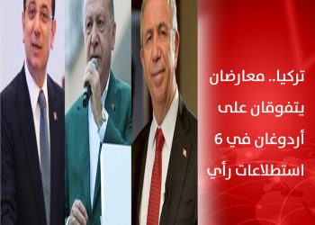 تركيا.. معارضان يتفوقان على أردوغان في 6 استطلاعات رأي