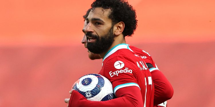 صلاح بانتظار رقم تاريخي في مواجهة ليفربول ضد ساوثهامبتون الليلة