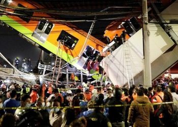قتلى وجرحى بحادث لقطار مترو أنفاق في المكسيك