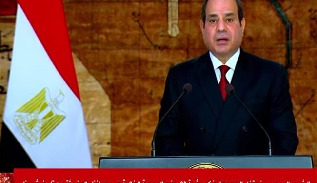 السيسي: مصر استعادت هويتها الوطنية في “ثورة 30 يونيو”