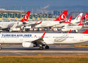 انخفاض ركاب الخطوط الجوية التركية 45%