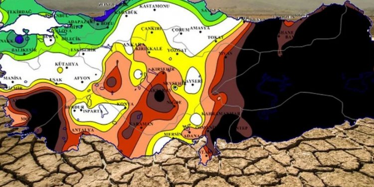 نصف مساحة تركيا “قاحلة بشكل غير عادي”