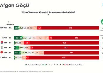 85% من الشعب في تركيا قلقون بشأن الهجرة الأفغانية