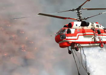 تركيا تستأجر مروحية إخماد حريق من كازاخستان