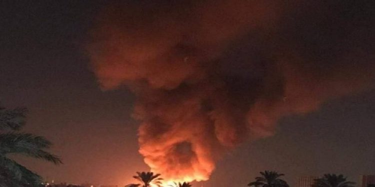 سقوط صواريخ قرب قاعدة تركية شمالي العراق