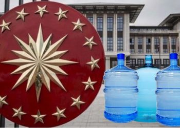 قصر أردوغان ينفق 187 مليون ليرة على مياه الشرب