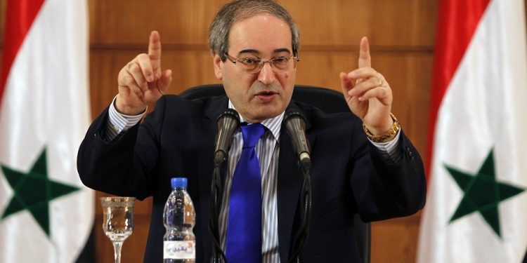 فيصل المقداد سنطرد الجنود الأتراك من سوريا