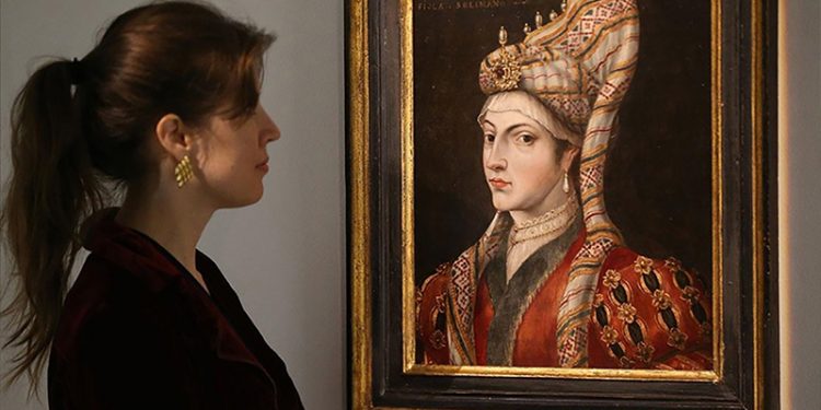 لوحة سلطانة عثمانية تباع مقابل 100 ألف جنيه إسترليني