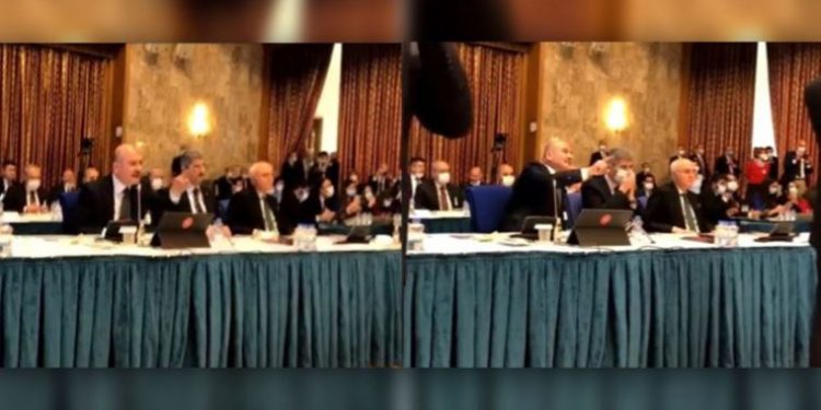 بعد السخرية منه.. وزير الداخلية التركي يغادر البرلمان