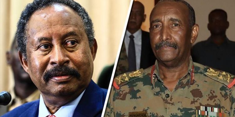 أبو الغيط يجري اتصالين مع البرهان وحمدوك