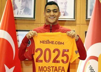 جالطة سراي التركي يمدد عقده مع مصطفى محمد حتى 2025
