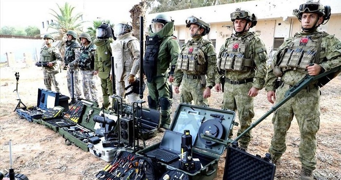 فصل 56 عسكريًا تركيا أدوا الخدمة العسكرية في ليبيا