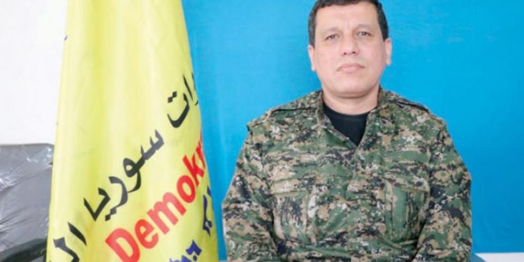 مظلوم كوباني يطالب التحالف الدولي بالتصدي للاعتداءات التركية