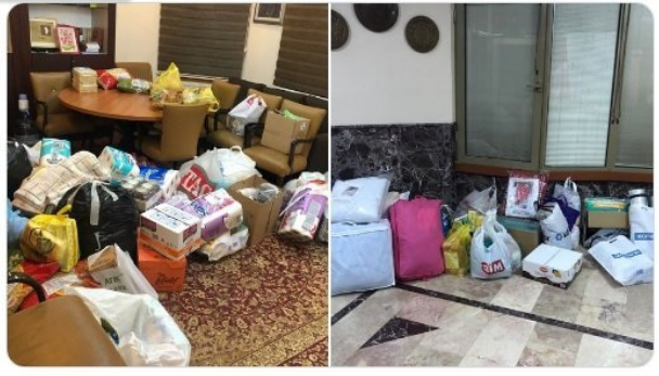 السفارة الأوكرانية في أنقرة تتلقى تبرعات من الأتراك