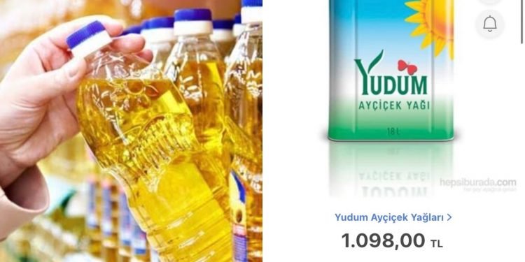 بيع زيت عباد الشمس في تركيا بالتقسيط على 36 شهرا!