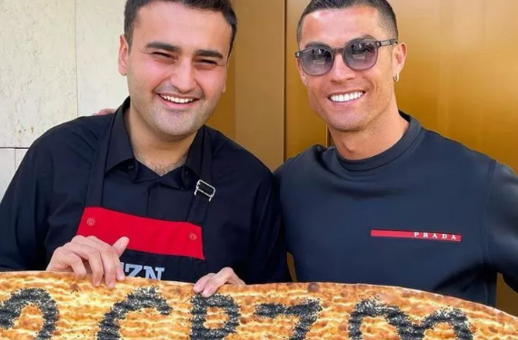 شراكة بين الشيف بوراك وكريستيانو رونالدو