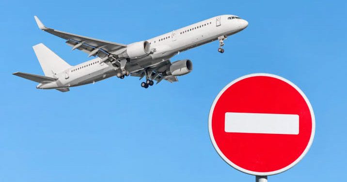 الرحلات الجوية الروسية تتقلص إلى 15 دولة فقط