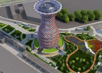 برج بشكل “مزهرية” يكلف بلدية تركية 45 مليون ليرة