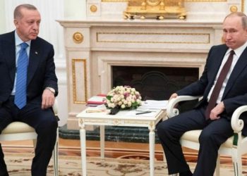 أردوغان يبحث مع بوتين العملية العسكرية في سوريا