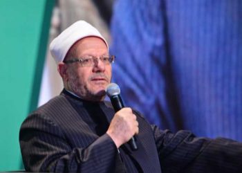 مفتي مصر يلقي كلمة أمام البرلمان البريطاني