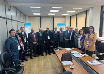 بعثة جامعة الدول العربية تلتقي رئيس هيئة الإشراف على انتخابات لبنان