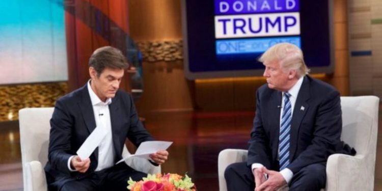 ترامب يدعم “دكتور أوز” التركي بانتخابات مجلس الشيوخ الأمريكي