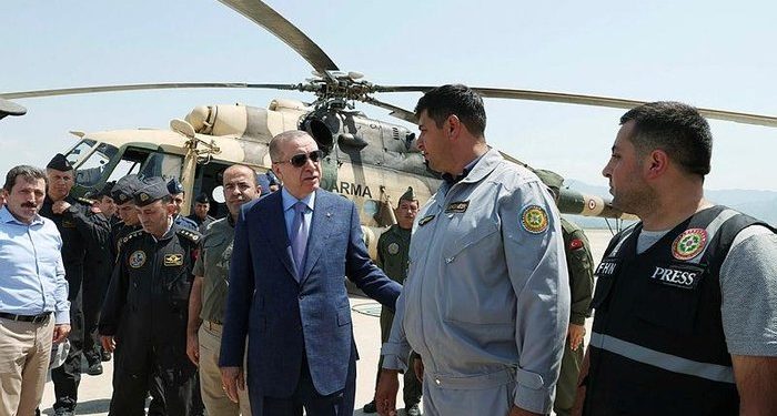 أردوغان يهدد المتسببين في حرائق الغابات بعقوبة الإعدام