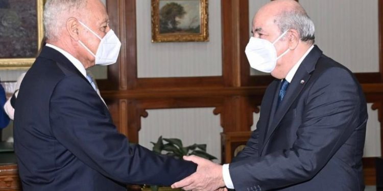 أبو الغيط: ناقشت مع الرئيس تبون تطورات الأوضاع العربية والقمة العربية المقبلة